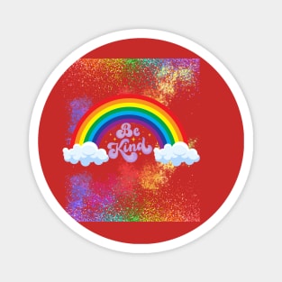 Be kind Rainbow 3 Magnet
